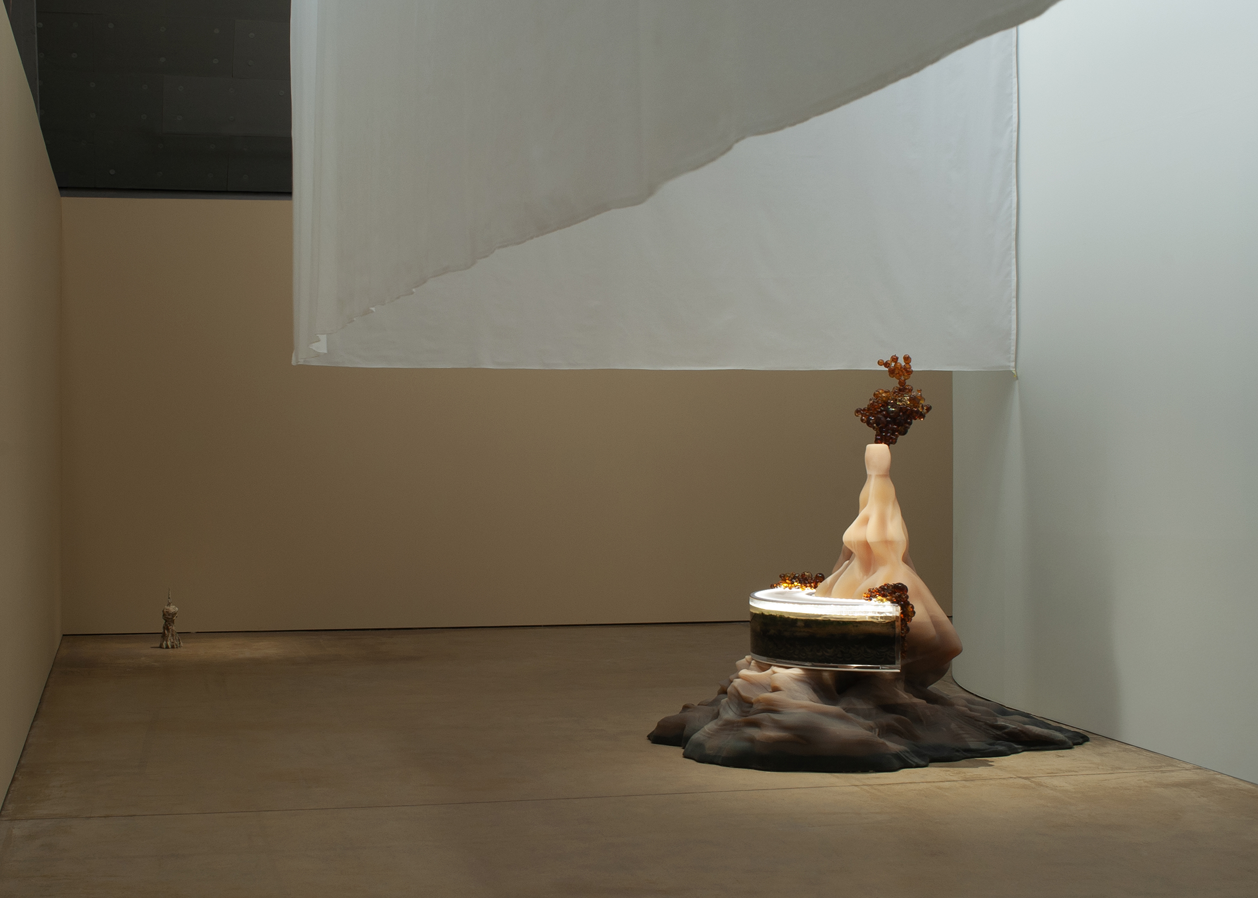 Marguerite Humeau, *Torches*, HAM, Helsinki - Exhibition design (2025)