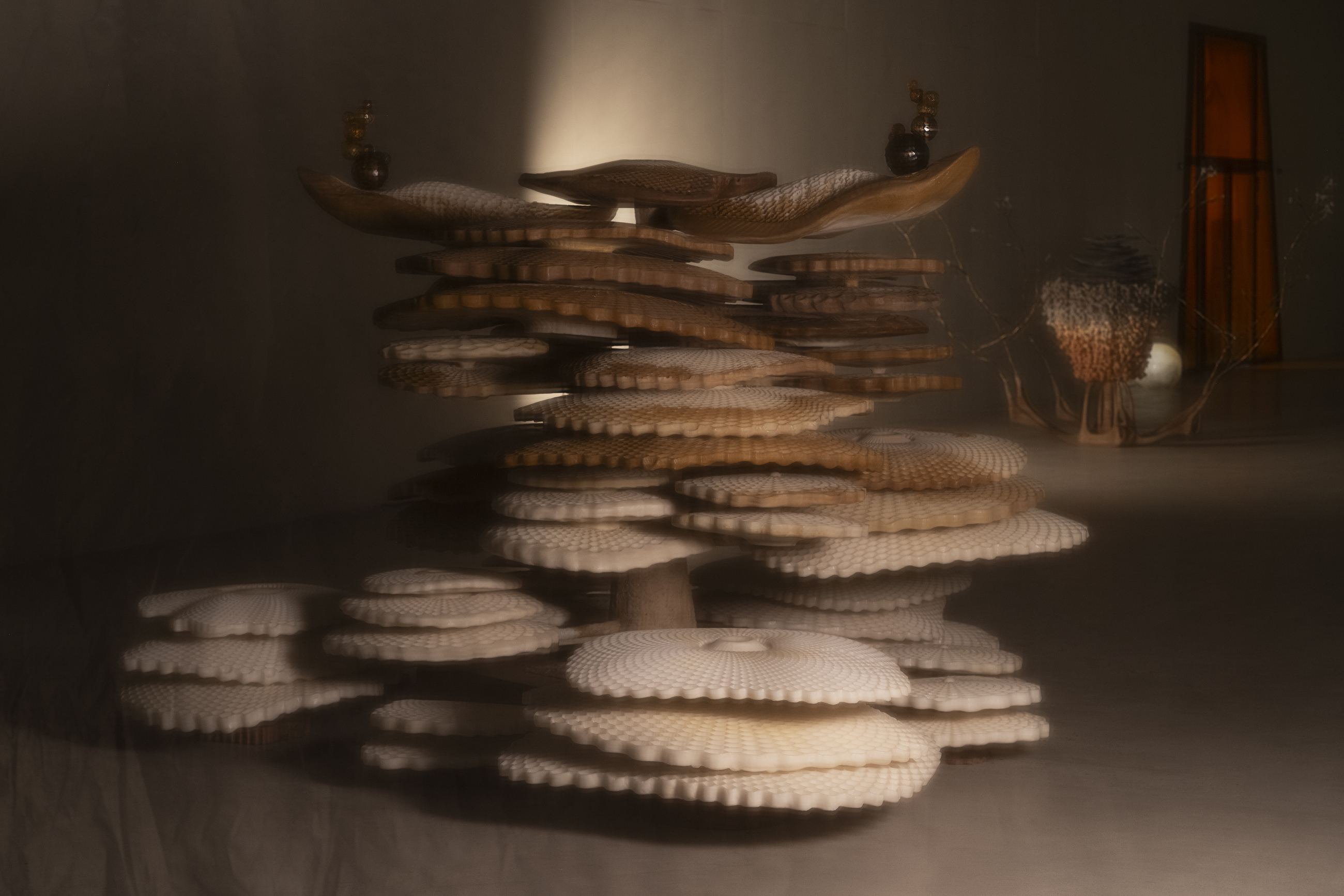 Marguerite Humeau, *Torches*, Arken Museum, Copenhagen - Exhibition design (2025)